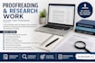 proofread, edit and research your academic or technical document