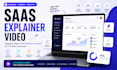 create animated saas explainer video or saas demo video