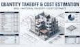 do construction material takeoff, quantity takeoff and cost estimation
