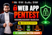 conduct web app penetration testing and vulnerability scan
