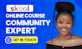 setup skool online community manager skool course creation skool credit repair