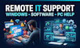 provide remote IT support
