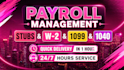 do stubs, form w2, 1040 and 1099 urgent fast