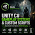 create custom unity gameplay systems and scripts
