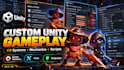 create custom unity gameplay systems and scripts