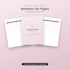 send you a printable reading journal and book tracker