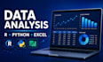analyze and visualize your data using r, python, and excel