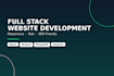 build a responsive full stack website with react and node js