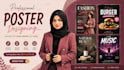 design advertising posters professionally