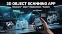 build a 3d scanning app for object measurement, dimensioning and 3d modeling