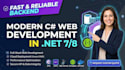 develop secure dot net core web api in csharp and sql