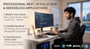 build your nextjs fullstack mvp or serverless web application