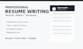 write a professional CV resume and cover letter