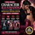 create character illustration for romance book cover KDP