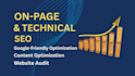 do website on page SEO, technical audit and content optimization