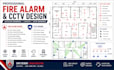 fire alarm, cctv systems, nfpa 72, IP cctv, riser diagram