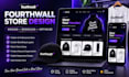 design, redesign and optimize your fourthwall store and merch store