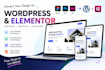 convert figma or PSD to wordpress and elementor