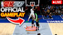 create a professional nba 2k27 youtube gaming thumbnail