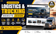 design a professional logistics and trucking website