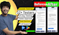 provide 12 testers for google play closed testing for 14 days