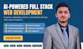 do ai website development, custom website as full stack developer