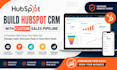 build hubspot CRM with custom sales pipeline
