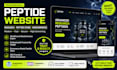 research peptide website woocommerce peptide website peptide wordpress website