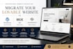 migrate your lovable website to wordpress, wix, squarespace