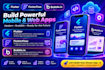develop flutterflow webapp bubble io saas website flutter flow mobile app nocode