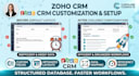 configure custom fields and customize your zoho CRM database