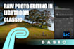 do a clean edit of raw photos using lightroom classic