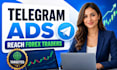 telegram ads, to reach biggest telegram forex traders, telegram promotion