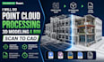 do point cloud processing 3d modeling and bim scan to cad