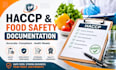 develop haccp plans and food safety documentation