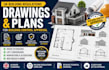 create uk building regulations drawings, plans and building control approval