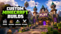 build custom minecraft maps, builds, spawns and lobbies