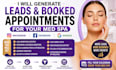 generate leads and booked appointments for your med spa using ig, fb and google