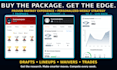 manage your fantasy team all year long
