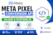 integrate facebook meta pixel conversion API tracking into systeme io and kajabi