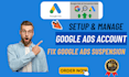 fix suspended google disapproved ads for counterfeit goods policy violation
