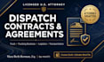 draft a premium logistics dispatch agreement to protect you