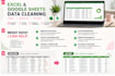 spreadsheet cleanup and organisation