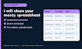 clean and standardize your messy spreadsheet data
