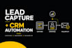 build a lead capture system with CRM and email automation
