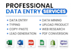 do excel data entry, pdf to excel, data typing