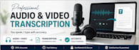 accurately transcribe audio and video files into text