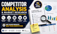 do competitor analysis market research and swot analysis