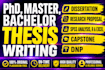 research, edit phd thesis, dissertation, research proposal,dnp in any field