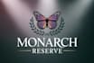 create a majestic and powerful monarch logo